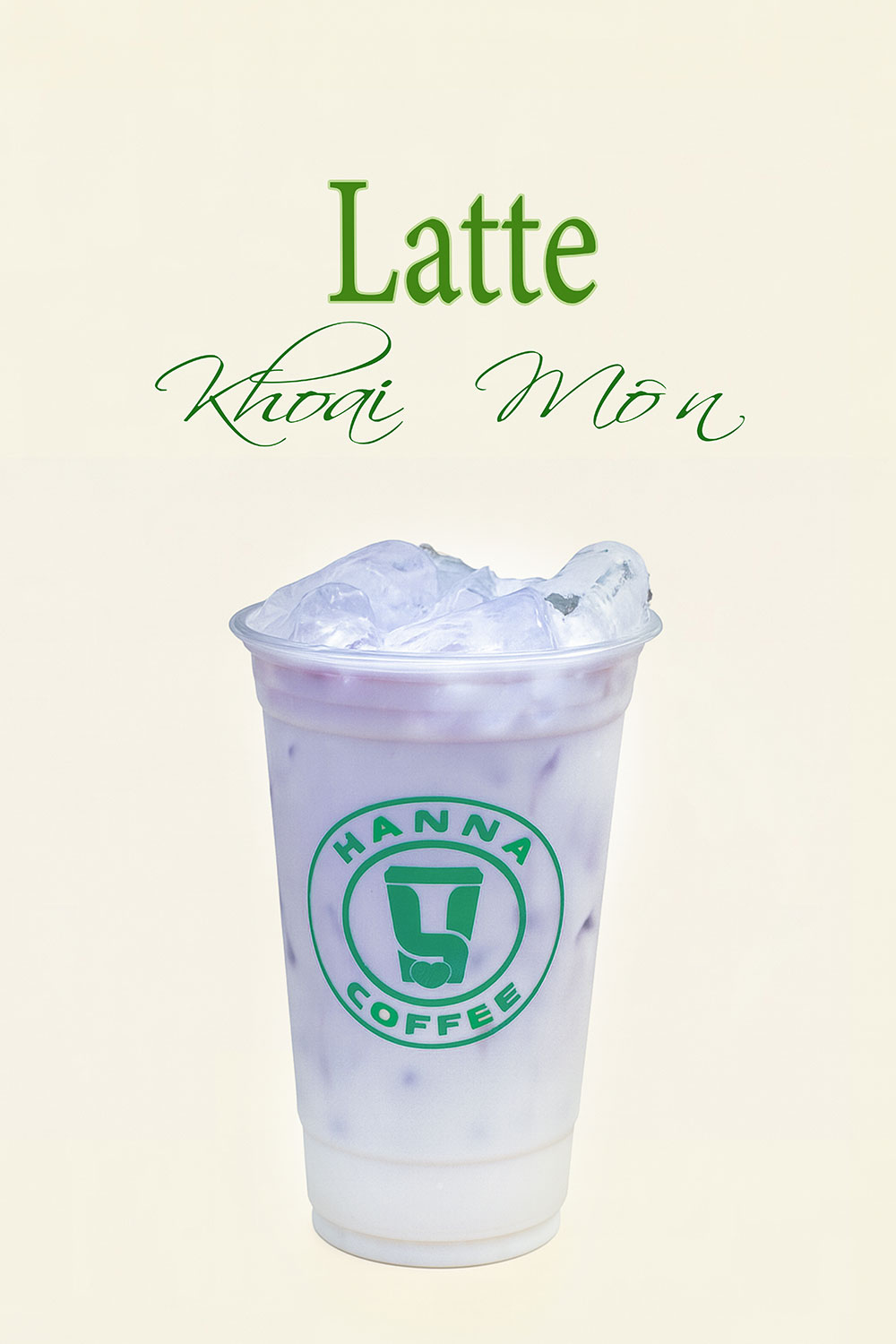 Latte khoai môn