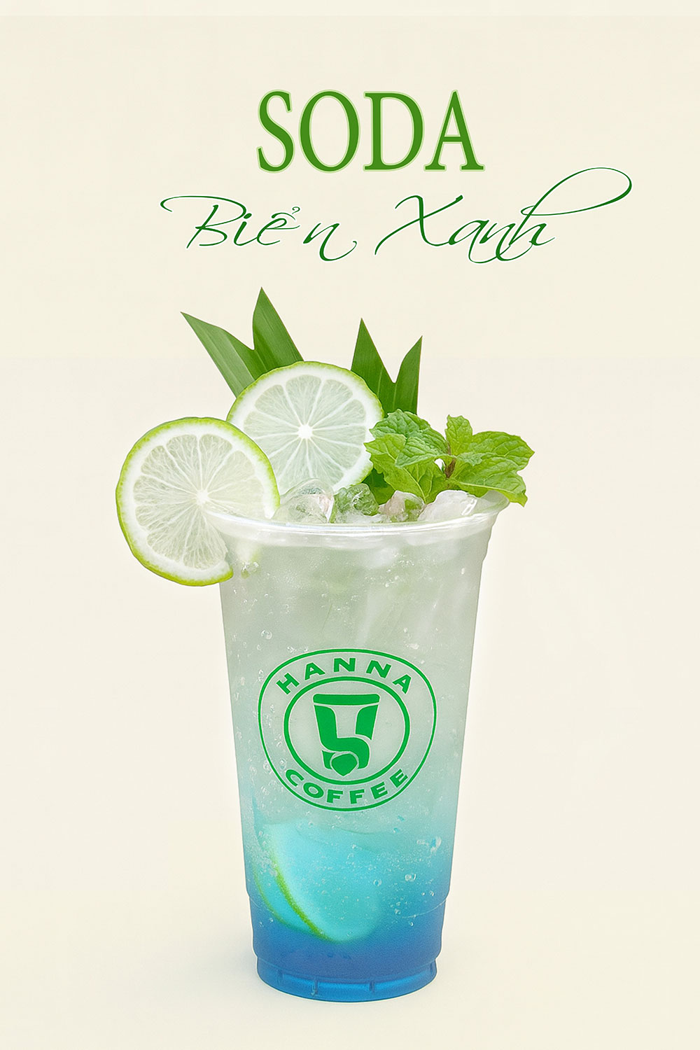 Soda biển xanh