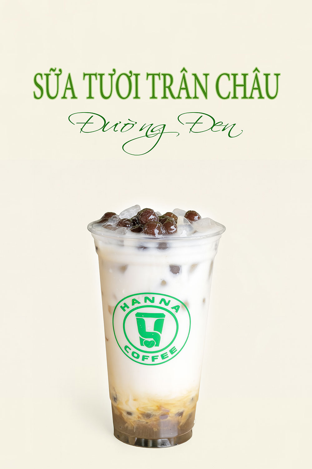 Sữa tươi trân châu đường đen